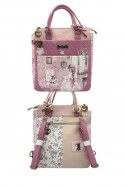 C-389-04-A26 Convertible backpack handbag Sweet & Candy