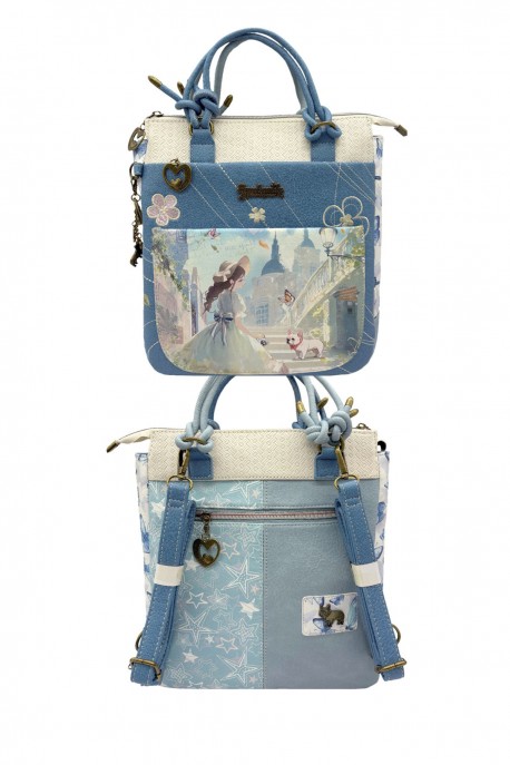 C-389-04-A26 Convertible backpack handbag Sweet & Candy : Pattern:A26-B