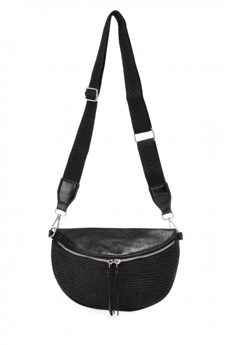 KJ1349-2 Synthetic polypropylene straw shoulder bag