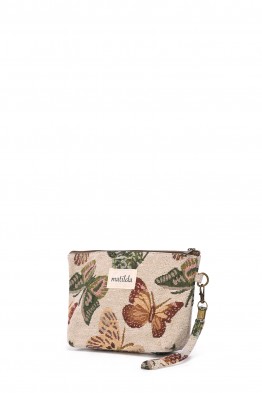 La Matilda - Pochette trousse maquillage textile MARIPOSAS M101-54