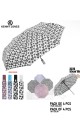 RST3373A Parapluie pliant motif baroque ouverture fermeture auto
