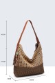 G8867-BV Sac à main en paille de papier crocheté