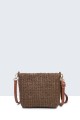 G8881-BV Sac bandoulière en paille de papier
