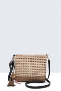 G8881-BV Sac bandoulière en paille de papier