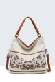 29037-BV Sac à main toile avec motif