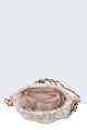 29050-BV Lace-style round clutch bag