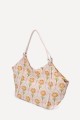 OYP6033 Large textile HAND bag with pattern