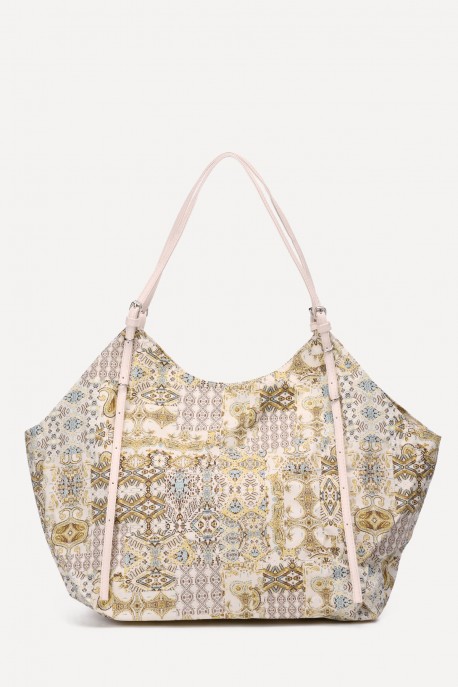 OYP6033 Grand Sac textile avec motif : couleur:E