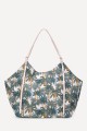 OYP6033 Large textile HAND bag with pattern