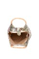OYP6035 Patterned fabric bag with ring handle