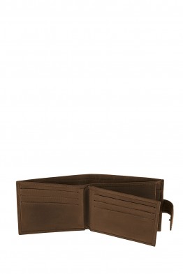 BAUSS® B662AV Portefeuille avec porte-monnaie en cuir Protection RFID