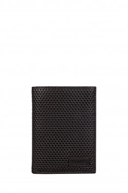 BAUSS® - B613IV RFID Leather wallet with coin pocket, European format