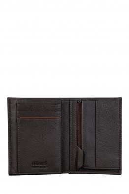 BAUSS® B613IV Portefeuille en cuir RFID avec porte-monnaie format européen
