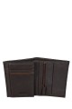 BAUSS® - B613IV RFID Leather wallet with coin pocket, European format