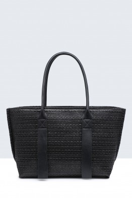 G8865-BV Sac à main en paille de synthétique