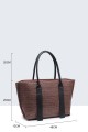 G8865-BV Sac à main en paille de synthétique