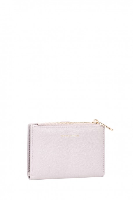 P163-1 Porte-monnaie Synthétique David Jones : couleur:Lilas
