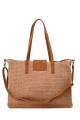 KKC104 Crocheted paper straw handbag