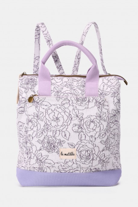 La Matilda Sac à dos ROSA VIOLETA M127-2-90