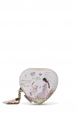 C-032-04-A26 Porte-monnaie forme cœur synthétique Sweet & Candy