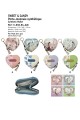 Sweet & Candy C-032-04-A26 Synthetic heart-shaped coin purse
