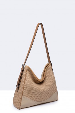 B55021-BV Sac épaule Hobo synthétique