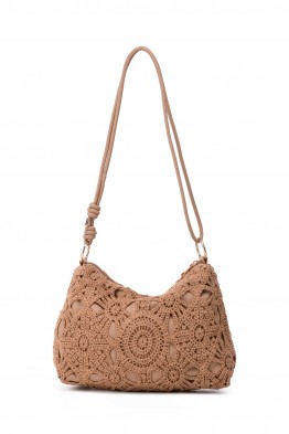 KJ656-5 Handbag made of crocheted cotton