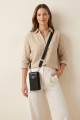 KJ250 Sac pochette à bandoulière format téléphone en synthétique