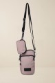 KJ-612-10 Sac pochette à bandoulière format téléphone en nylon