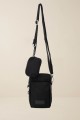 Nylon crossbody bag smartphone size KJ-612-10