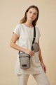 Nylon crossbody bag smartphone size KJ-612-10