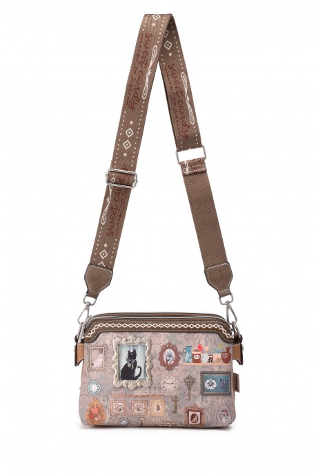 XK-04-A26 Sweet & Candy "Little Kat" shoulder cross body bag : colour:Green
