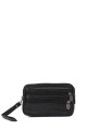 KJ8602 Pochette main ceinture en croûte de cuir