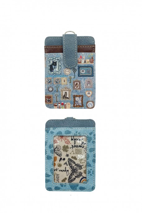 XK-15-25A Sweet & Candy Synthetic With Lanyard Card Holder