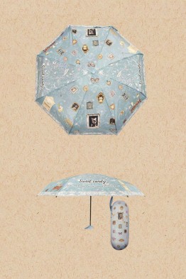 Manual folding capsule umbrella Sweet & Candy MG-380-01-A26