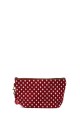 La Matilda - textile pouch makeup bag polka dot red M101-92