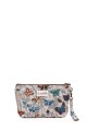 La Matilda - Pochette trousse maquillage textile MARIPOSAS BLANCO M101-116