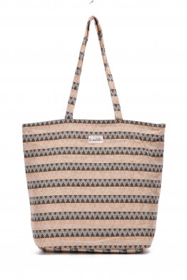 La Matilda - Big Tote Bag ZIGZAG DOBLE COLOR M105-114
