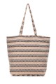 La Matilda - Big Tote Bag ZIGZAG DOBLE COLOR M101-114