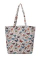 La Matilda - Big Tote Bag MARIPOSAS BLANCO M101-116
