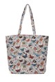La Matilda - Big Tote Bag MARIPOSAS BLANCO M101-116
