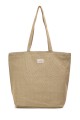La Matilda - Big Tote Bag TRAMA MOSTAZA M101-117