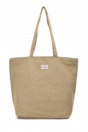 La Matilda - Big Tote Bag TRAMA MOSTAZA M101-117