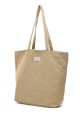 La Matilda - Big Tote Bag TRAMA MOSTAZA M101-117