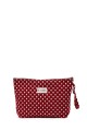 La Matilda - Grande Pochette trousse maquillage textile ROJO TOPOS M115-92