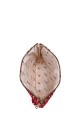 La Matilda - Large textile pouch makeup bag ROJO TOPOS M115-92
