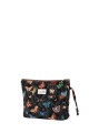 La Matilda - Grande Pochette trousse maquillage textile MARIPOSAS NEGRO M115-115