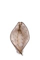 La Matilda - Large textile pouch makeup bag ROMBOS BEIGE M115-118