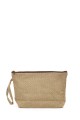 La Matilda - Large textile pouch makeup bag TRAMA MOSTAZA M115-117