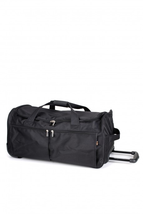 B-888-2 David Jones Large textile travel bag with wheels